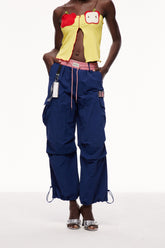 Celina Grid Kargo Pantolon